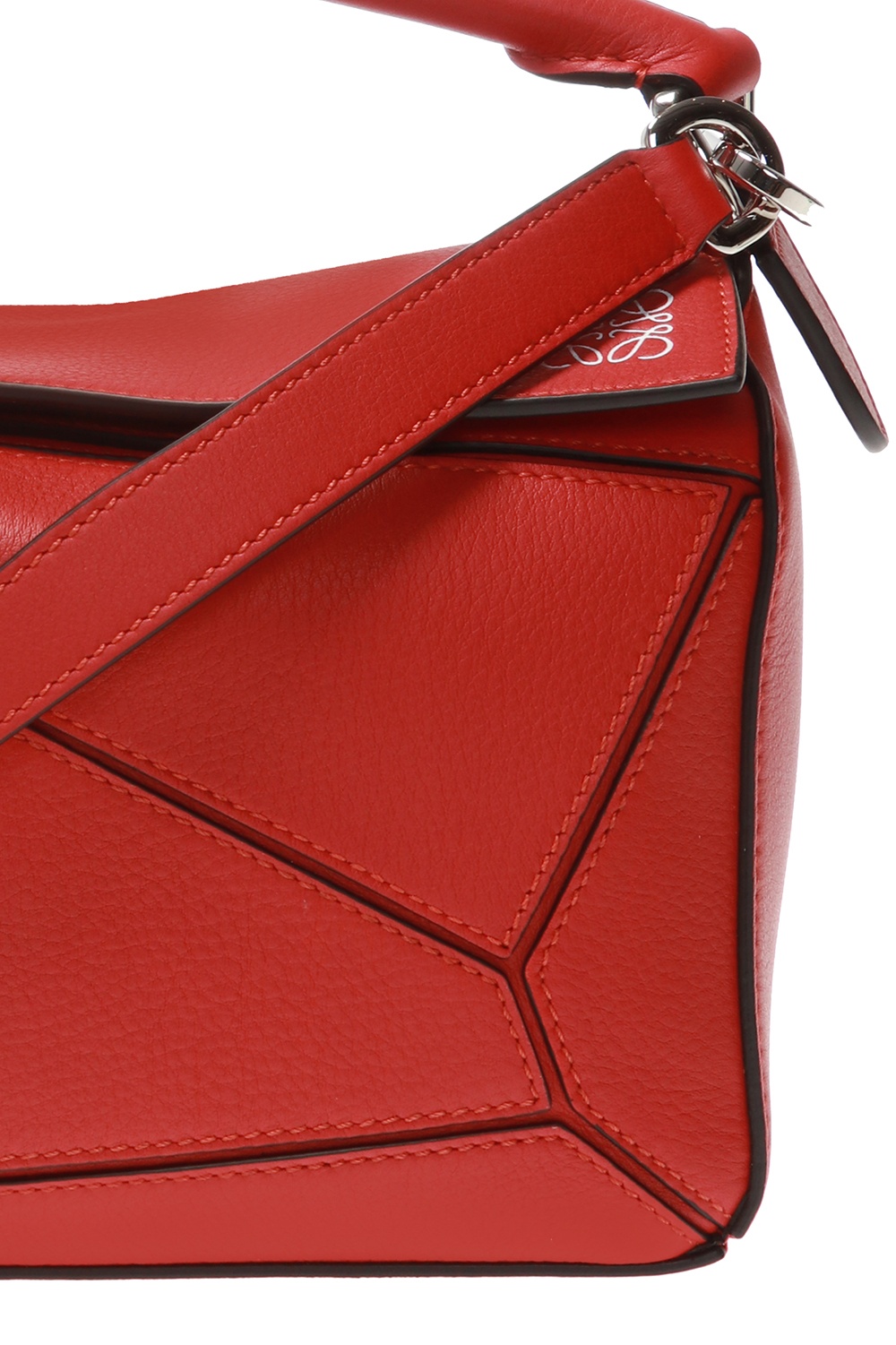 Red Puzzle Small shoulder bag Loewe Vitkac Italy